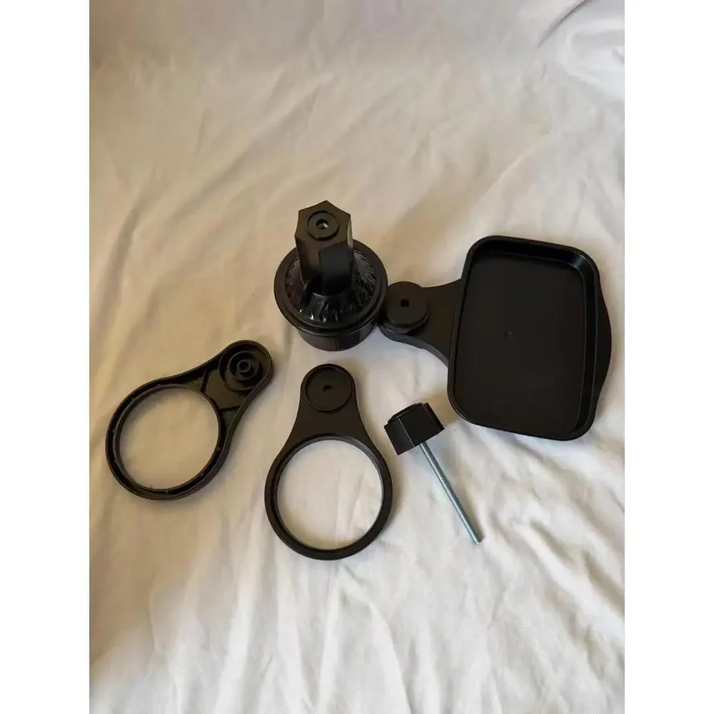 Automotive Cup Holder Expander Multi-Purpose Car Tray Drink Mount Open Box